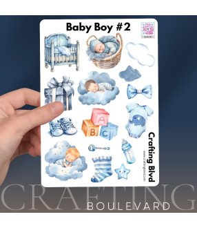Baby Boy #2 Stickers