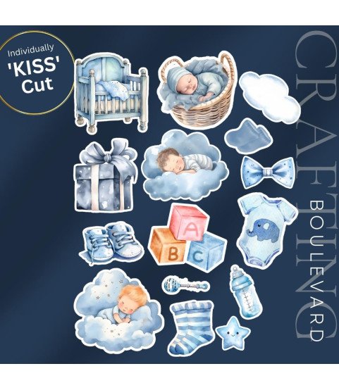 Baby Boy #2 Stickers