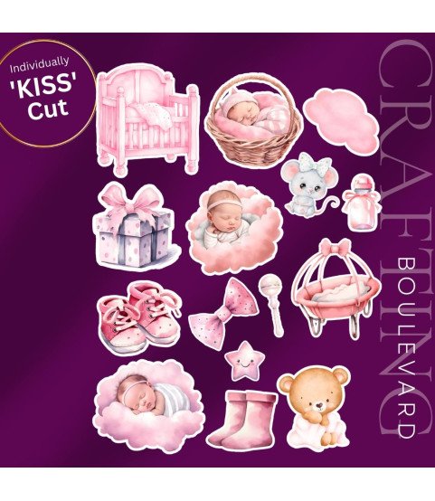Baby Girl #2 Stickers Baby Girl #2 Stickers