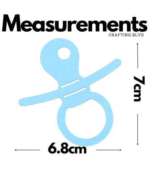 Dummy Cardstock Die Cuts – Pack of 6
