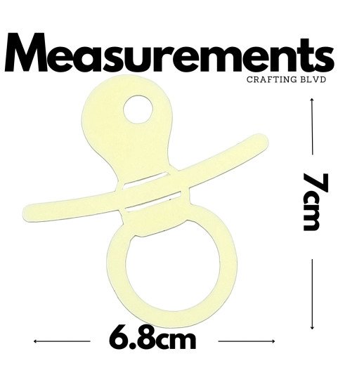 Dummy Cardstock Die Cuts – Pack of 6