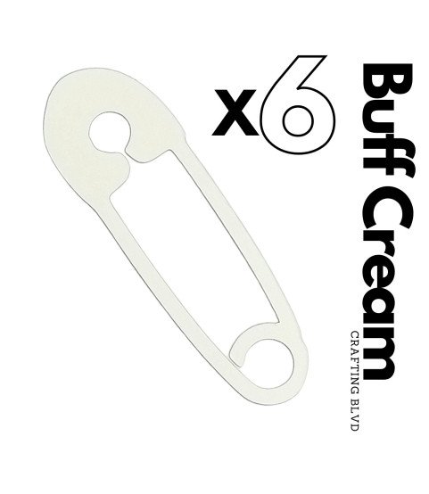 Safety Pin Die Cuts – Pack of 6