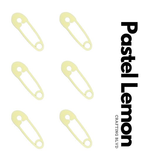 Safety Pin Die Cuts – Pack of 6