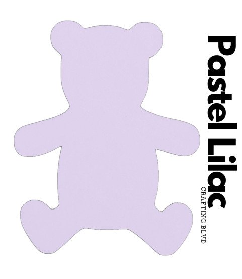 Teddy Bear Cardstock Die Cuts – Pack of 6