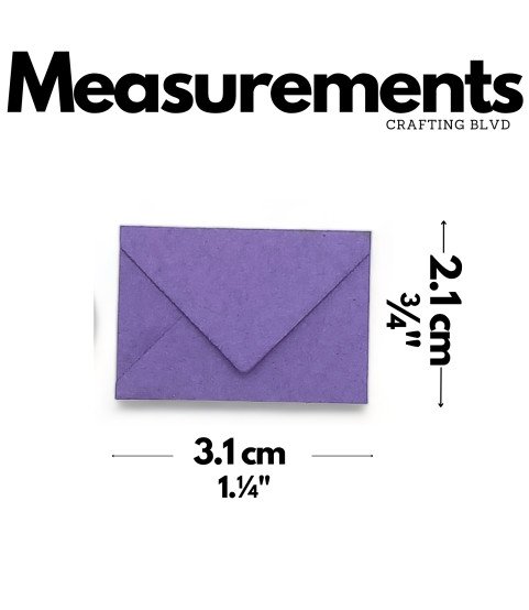 Tiny & Mini Envelopes – Pack of 6