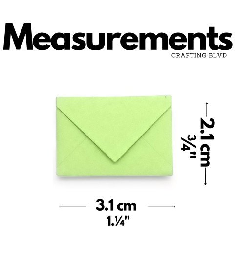 Tiny & Mini Envelopes – Pack of 6