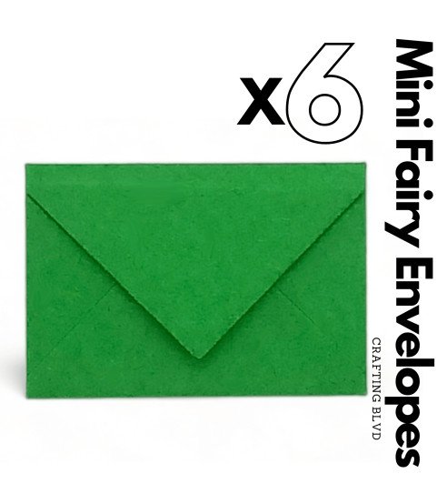 Tiny & Mini Envelopes – Pack of 6