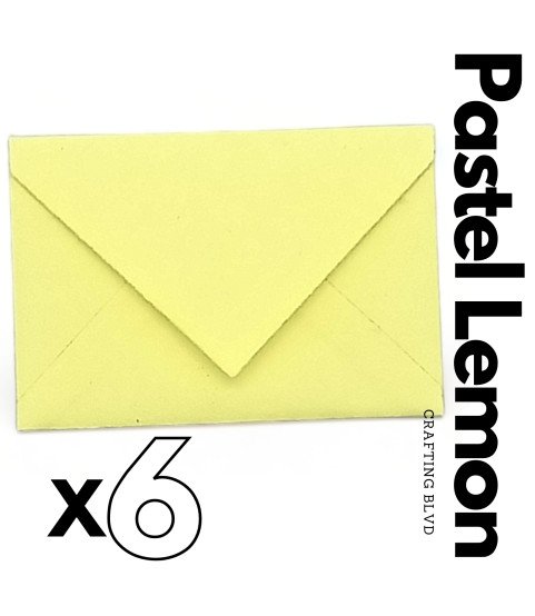 Tiny & Mini Envelopes – Pack of 6