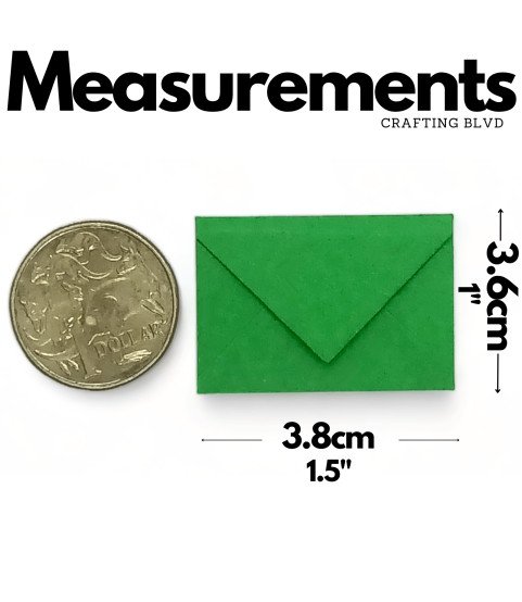 Tiny & Mini Envelopes – Pack of 6