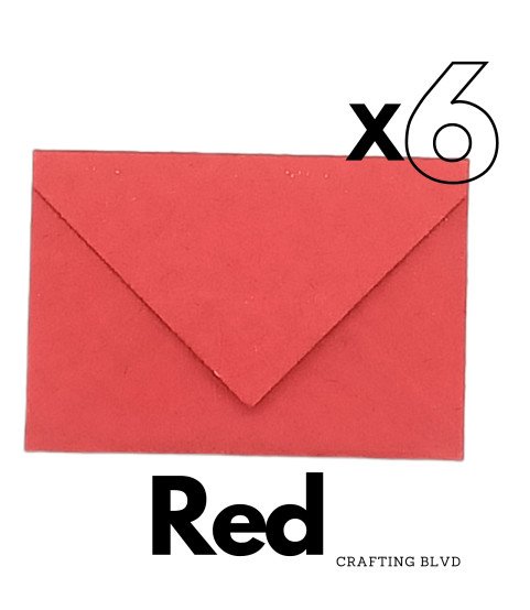 Tiny & Mini Envelopes – Pack of 6