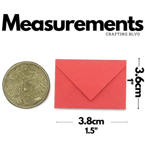 Tiny & Mini Envelopes – Pack of 6