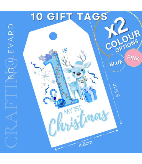My 1st Christmas Gift Tags – Multi Set