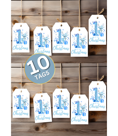 My 1st Christmas Gift Tags – Multi Set