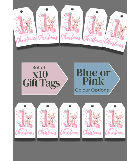 My 1st Christmas Gift Tags – Multi Set