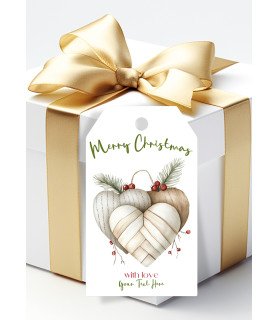 Personalised Nordic Christmas Gift Tags – Design #1