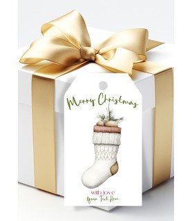 Personalised Nordic Christmas Gift Tags – Design #3