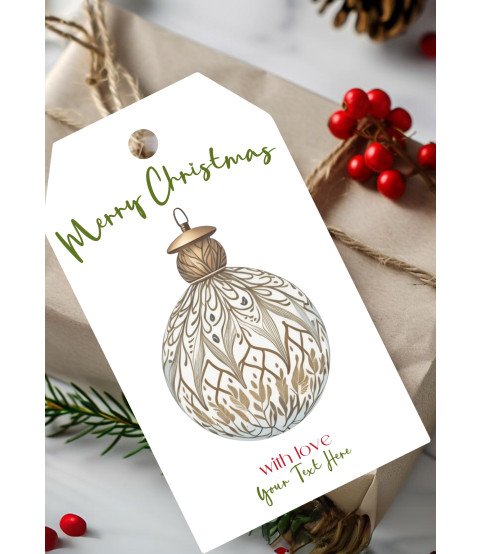 Personalised Nordic Christmas Gift Tags – Multi Set