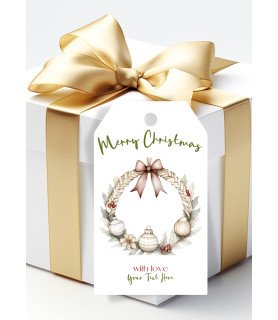 Personalised Nordic Christmas Gift Tags – Design #8