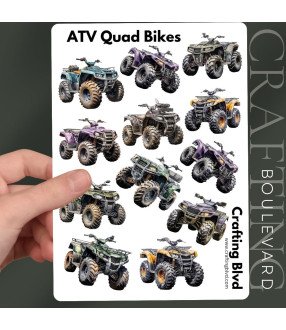 ATV Quad Bikes Stickers
