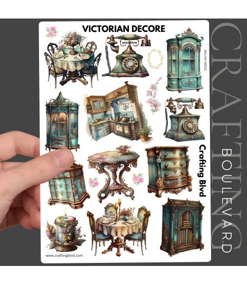 Victorian Decor Stickers