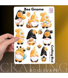 Bee Gnome Stickers