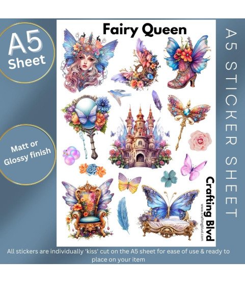Fairy Queen Stickers