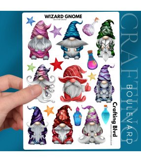 Wizard Gnome Stickers