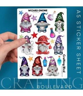 Wizard Gnome Stickers