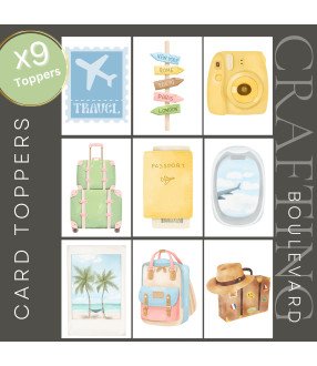 Holiday & Travel Card Toppers