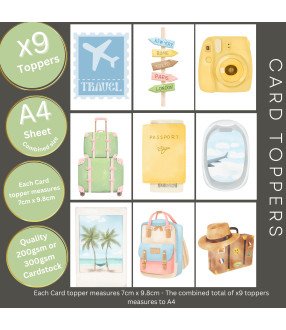 Holiday & Travel Card Toppers