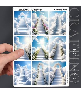 Stairway to Heaven #1 Stickers or Card Toppers