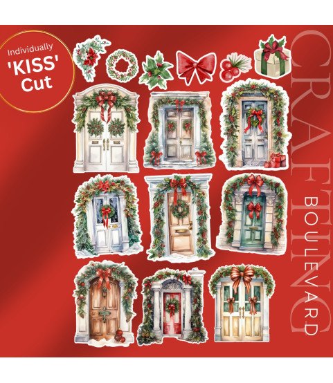 Christmas Doors Collection 1 Stickers