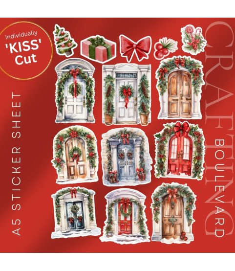 Christmas Doors Collection 2 Stickers