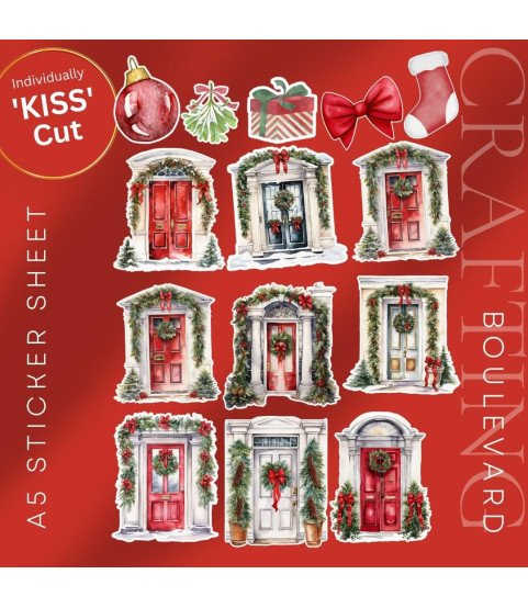 Christmas Doors Collection 3 Stickers