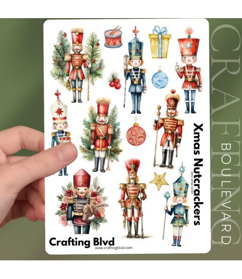 Christmas Nutcrackers Stickers