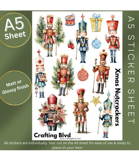 Christmas Nutcrackers Stickers