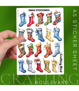Christmas Stockings Stickers