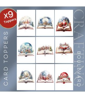 Christmas Storybooks Card Toppers