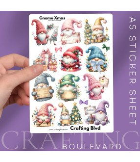 Christmas Gnomes Stickers
