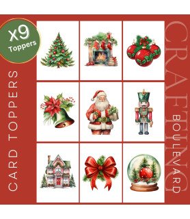 Traditional Christmas Card Toppers