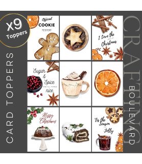 Christmas Treats Card Toppers