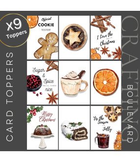 Christmas Treats Card Toppers