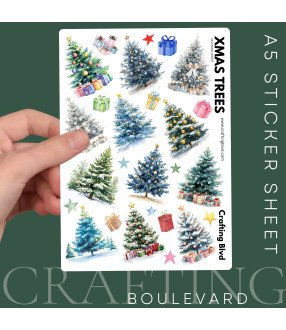 Christmas Trees Stickers