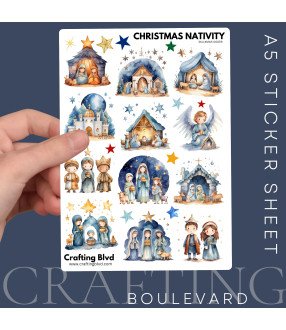 Christmas Nativity #2 Stickers