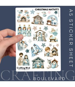 Christmas Nativity #3 Stickers