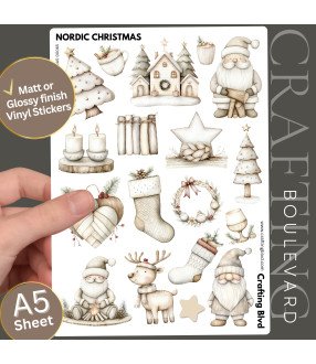 Nordic Christmas #1 Stickers