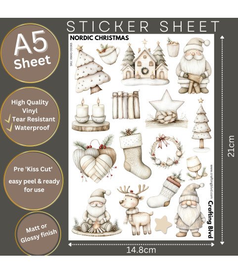 Nordic Christmas #1 Stickers