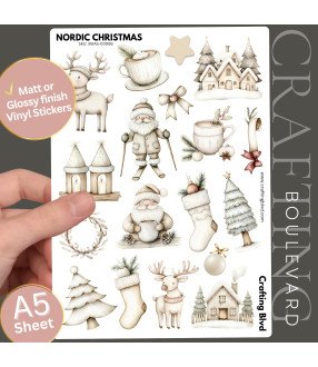 Nordic Christmas #2 Stickers